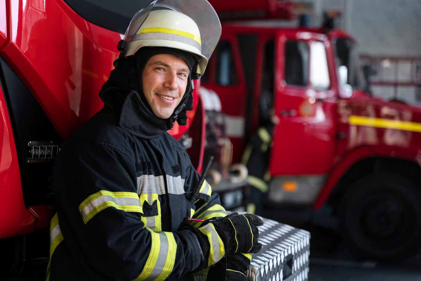 I vigili del fuoco al Villaggio Coldiretti